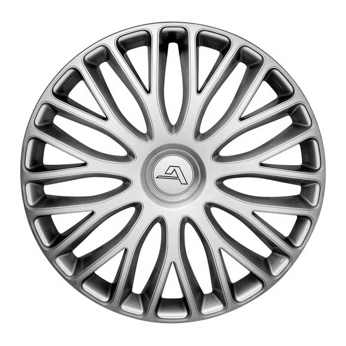 ALCAR 17" Wheel covers Milano silver QALWCMI17SI