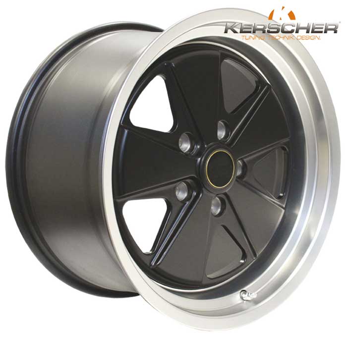 Kerscher FX 10,0x18 ET45 5x130 18" Wheel black polished