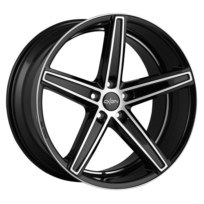 Oxigin 18 Concave 8,5x19 ET35 5x120 19" Wheel black full polish